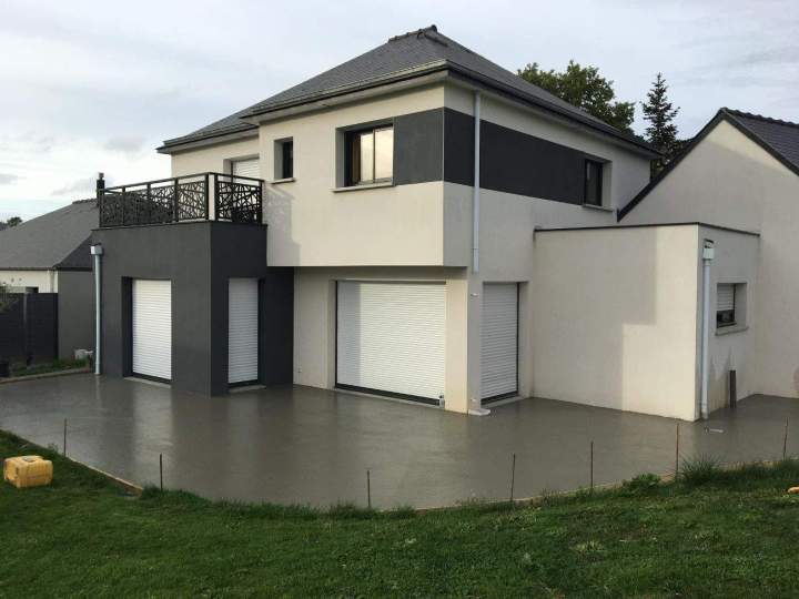 Travaux de pavage et de bordure, Mordelles