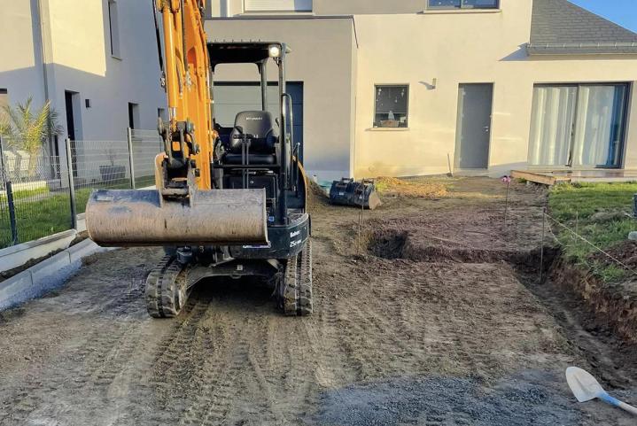 Travaux de terrassement Montauban-de-Bretagne